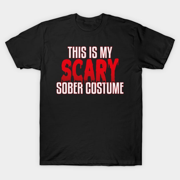 Sober Costume T-Shirt by Nenitang